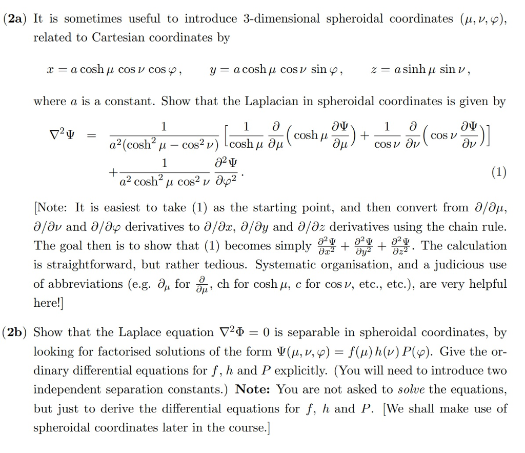 Solved 2a It Is Sometimes Useful To Introduce 3 Dimensi Chegg Com