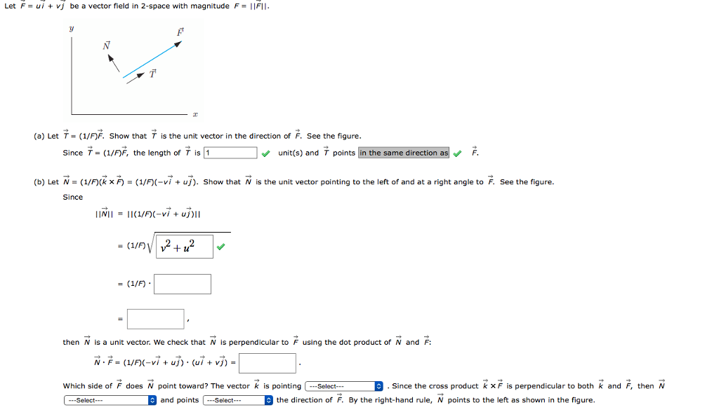 Solved Let F U I V J Be A Vector Field In 2 Space W Chegg Com