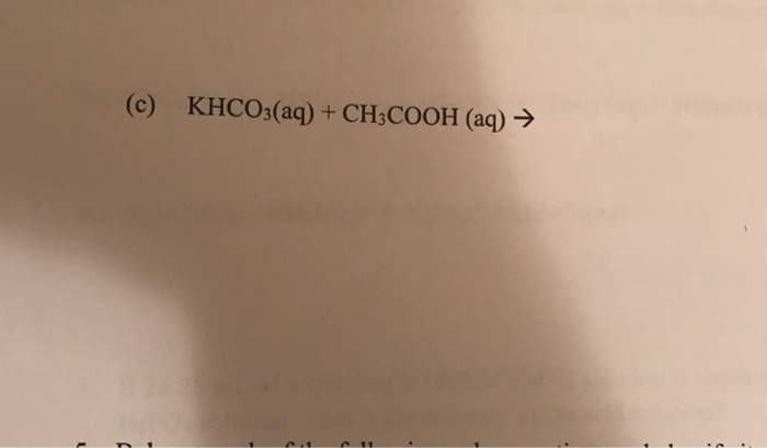 CH3COOH KHCO3: Phản ứng, Ứng dụng và Thí nghiệm Thực Tiễn