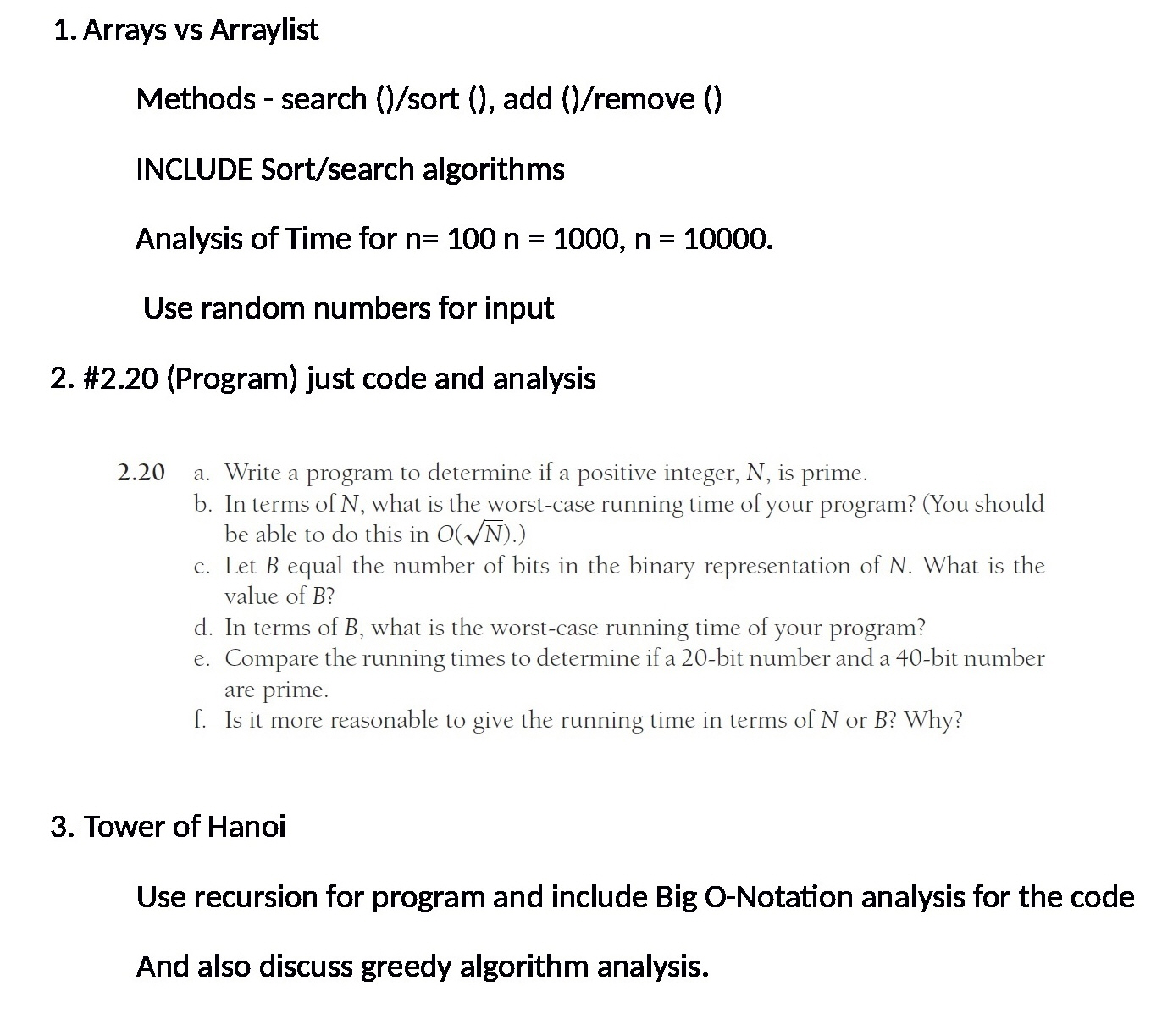 Solved Data Structures And Algorithm Analysis In Java 1 - 