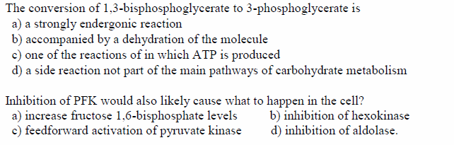 Solved The Conversion Of 13 Bisphosphoglycerate To 3 Pho