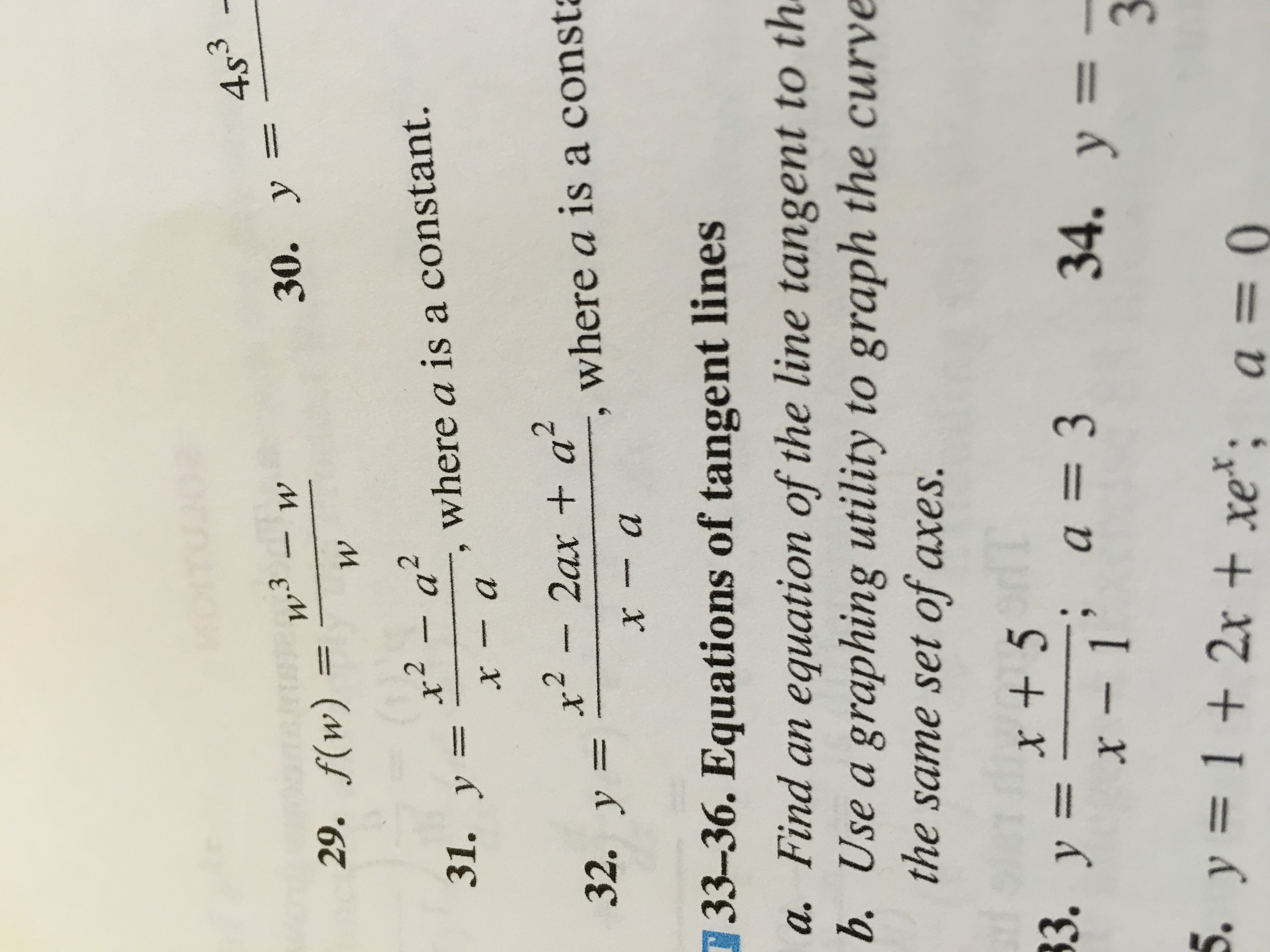 This Is A Derivative Question Y X 2 A 2 X Chegg Com