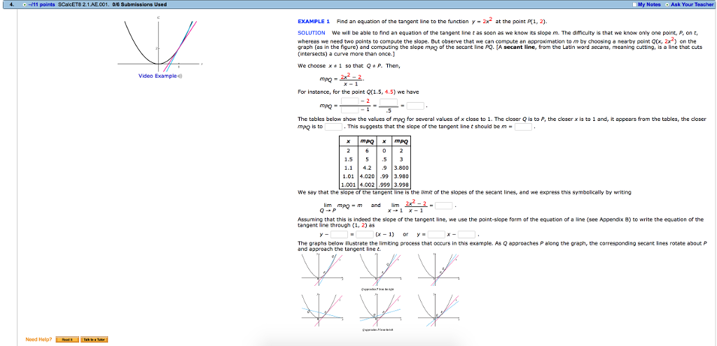 Solved Find An Equation Of The Tangent Line To The Functi Chegg Com