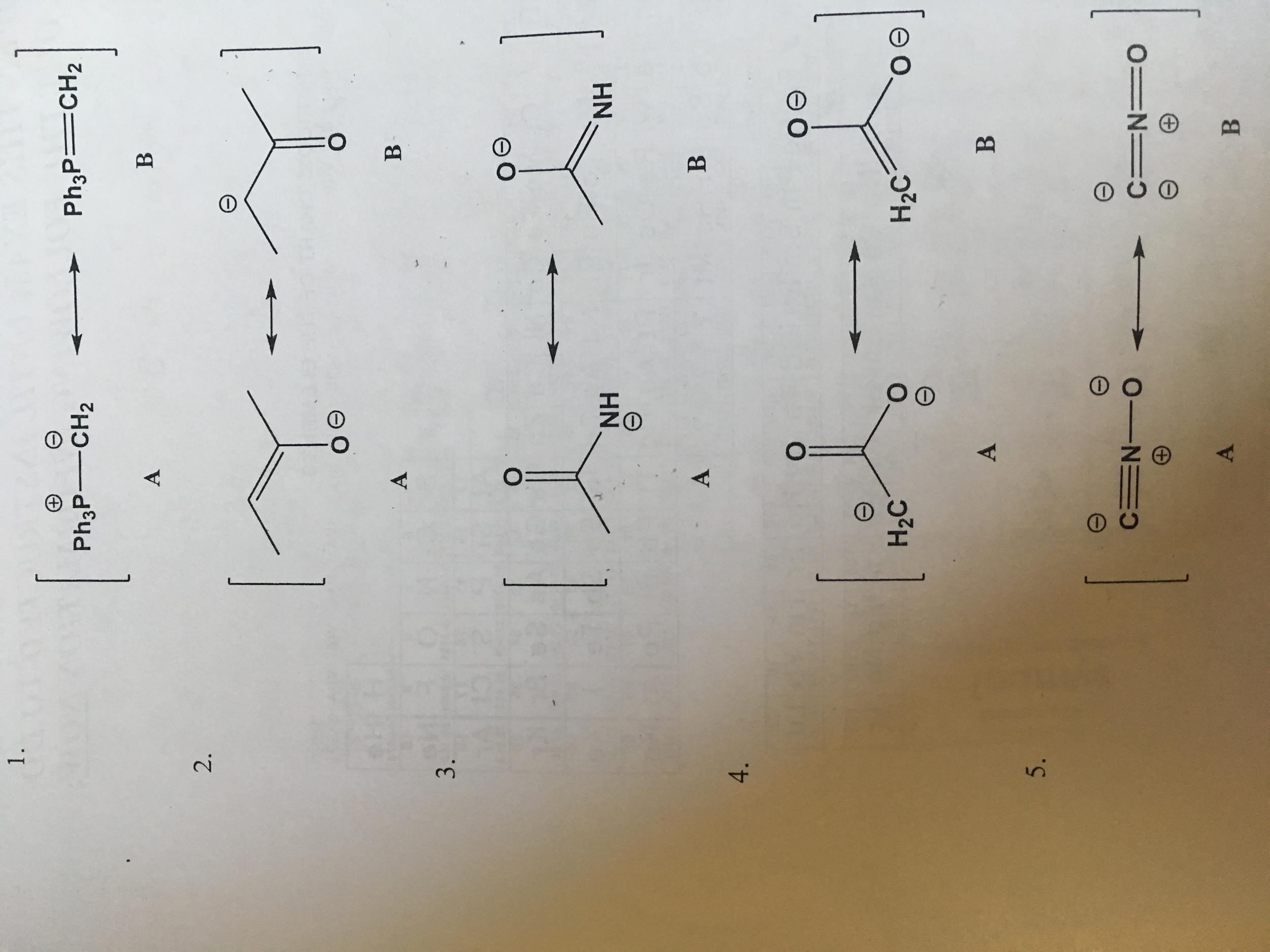 Solved Which Is The Major Resonance Contributor?