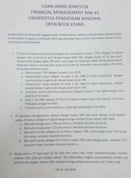 Solved Kerjakanlah Soal Yang Anda Anggap Mudah Terlebih D Chegg Com