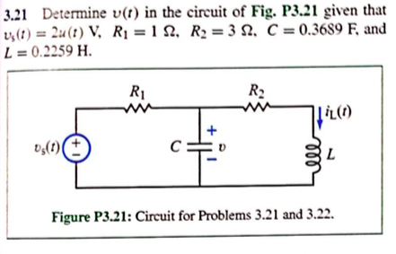 Solved Determine V T In The Circuit Of Fig P3 21 Given Chegg Com