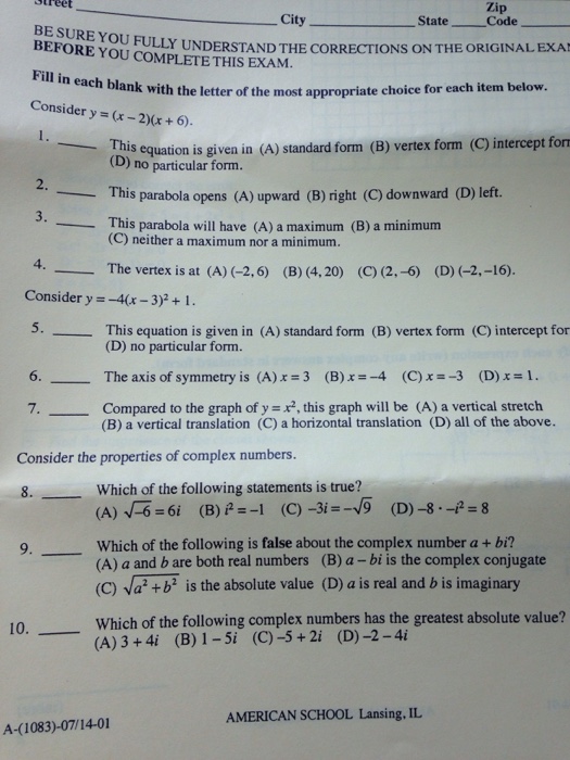 Consider Y X 2 X 6 This Equation Is Given Chegg Com