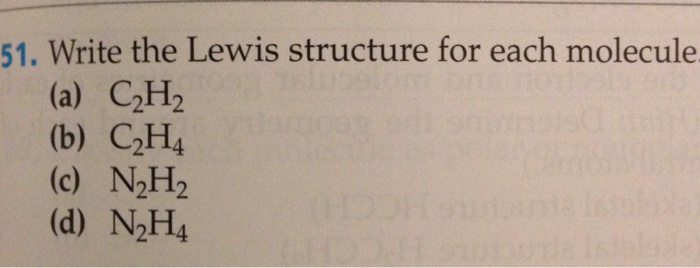 lewis structure n2h4