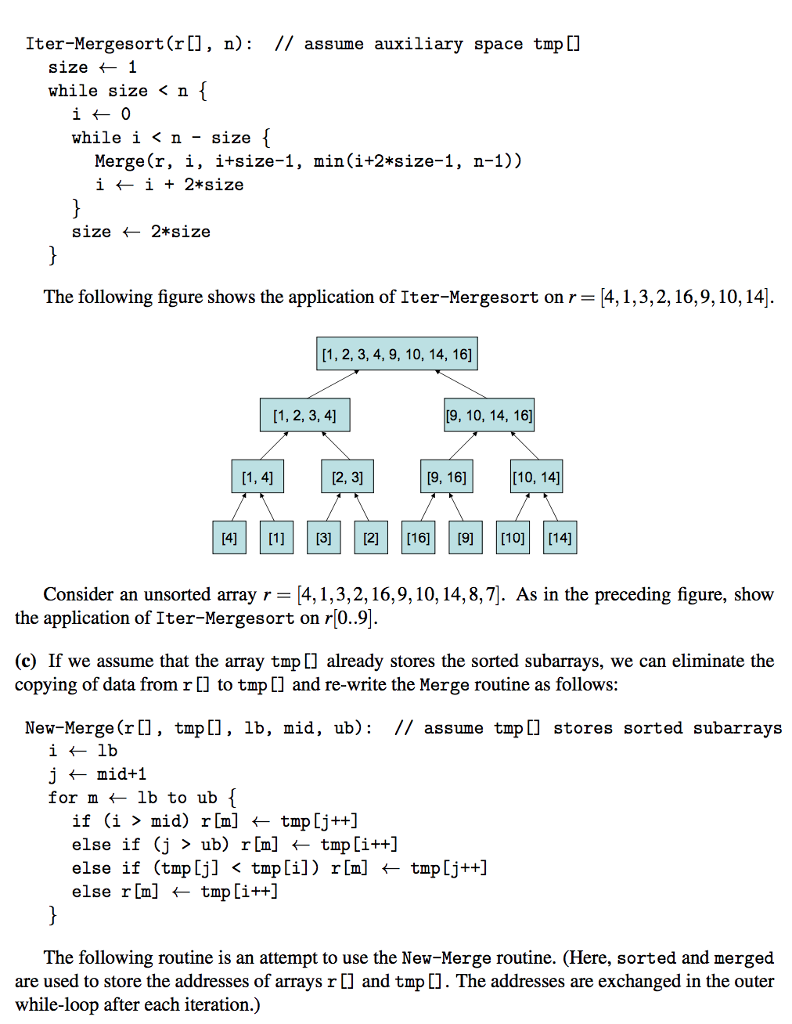 Solved 3. (Adapted from Spring 2010 exam) The following | Chegg.com