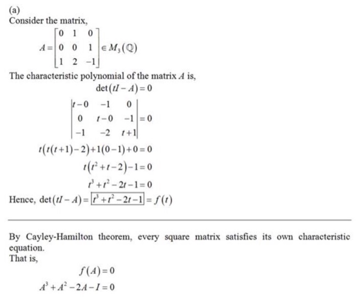 Solved Denote By M3 Q The Ring Of 3 X 3 Matrices With R Chegg Com