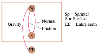 Solved: 1. How Does A Sprinter Sprint? C) The Sprinter Pus... | Chegg.com