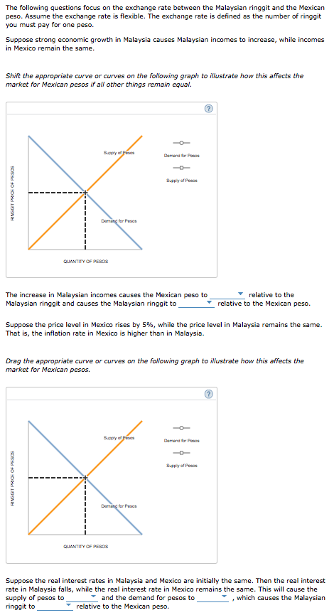 Solved The Following Questions Focus On The Exchange Rate Chegg Com