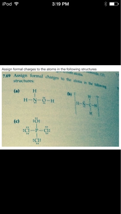 Formal charge of n image