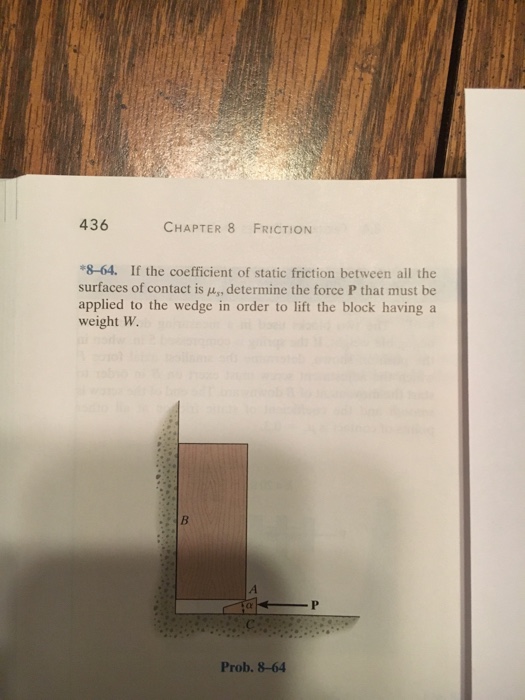 Solved: If The Coefficient Of Static Friction Between All ...