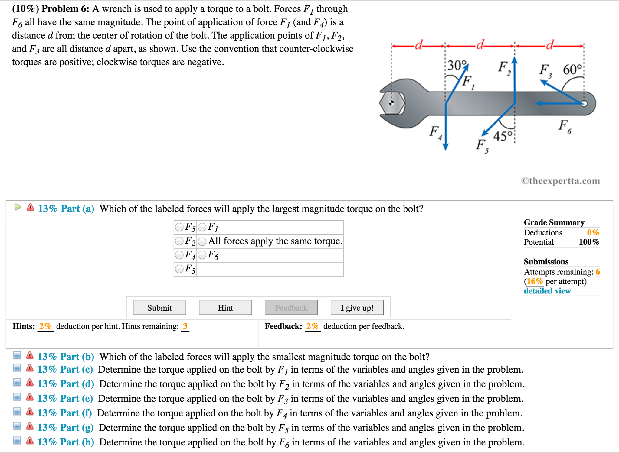 Where to apply torque bolts 20 Where to apply torque bolts 93