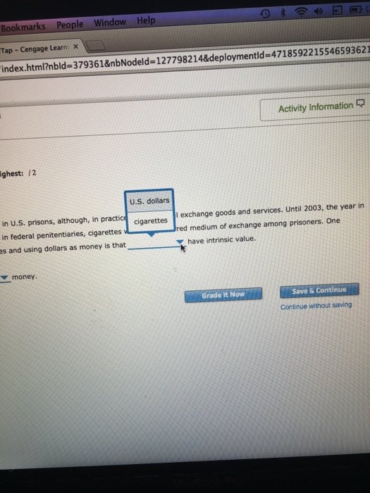 Aplia homework picture