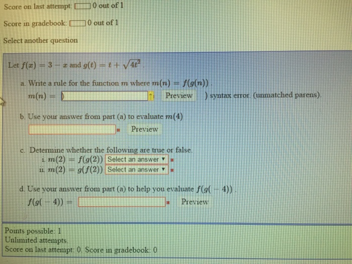 Solved Let F X 3 X And G T T Squareroot 4t 2 Wr Chegg Com