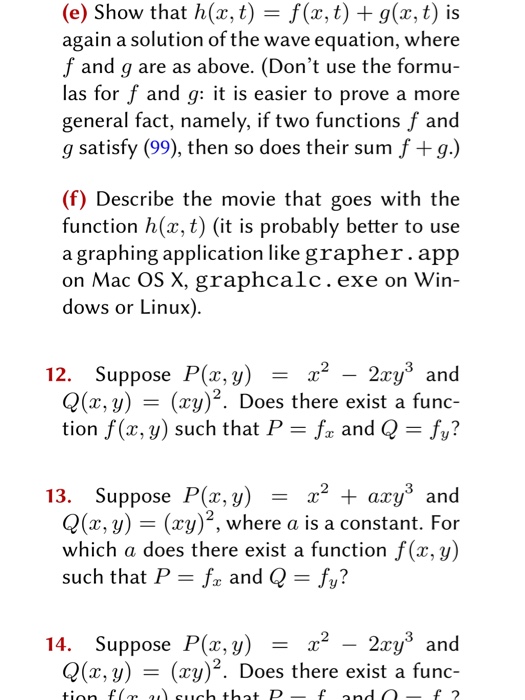 Solved Show That H X T F X T G X T Is Again A S Chegg Com