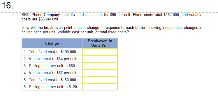 Solved A Cost That Changes In Total Proportionately To Ch