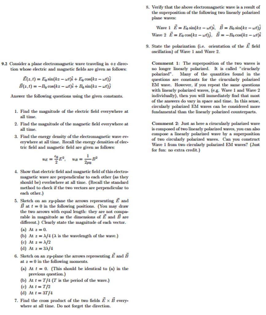 Solved When There Are Two Traveling Waves Of The Same Wav Chegg Com