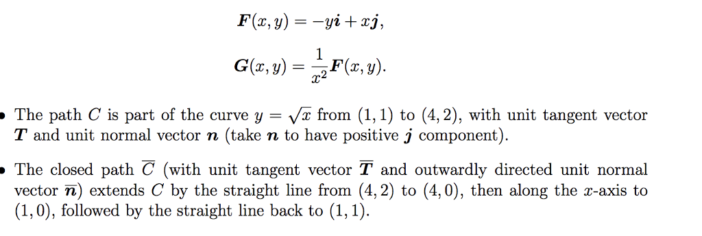 Solved F X Y Yi Xj G Z Y 2f X Y The Path C Is Chegg Com