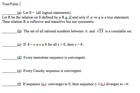 Solved Let R Be The Relation On S Defined By P R Q If And Chegg Com