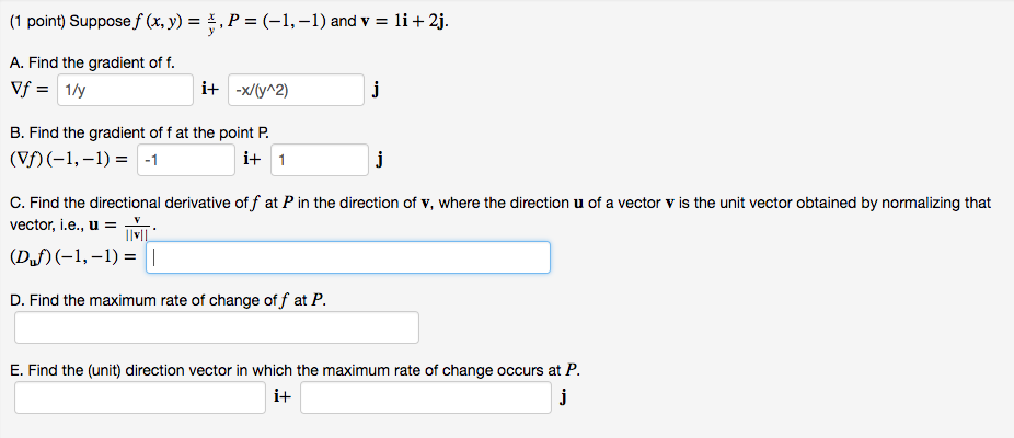 Solved Suppose F X Y X Y P 1 1 And V 1i 2j Chegg Com