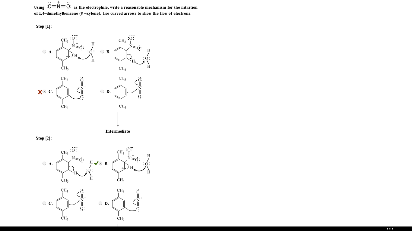 Solved Using As The Electrophile Write A Reasonable Mech Chegg Com
