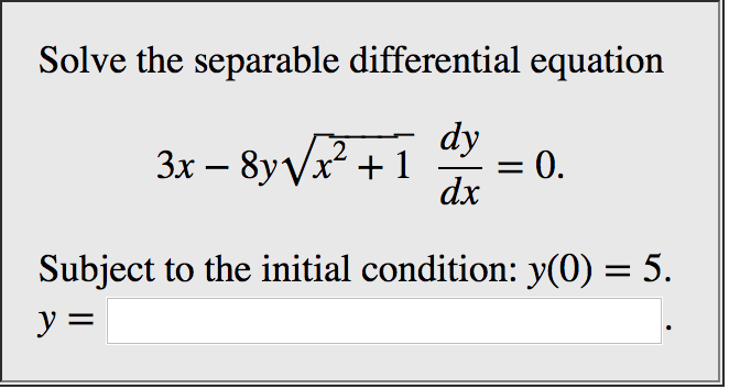 40 separable differential equations homework picture