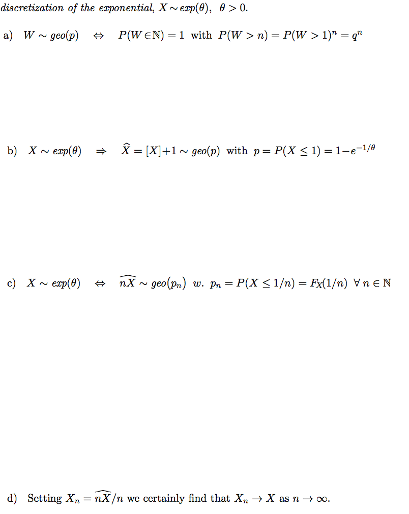 Discretization Of The Exponential X Exp 0 8 Chegg Com