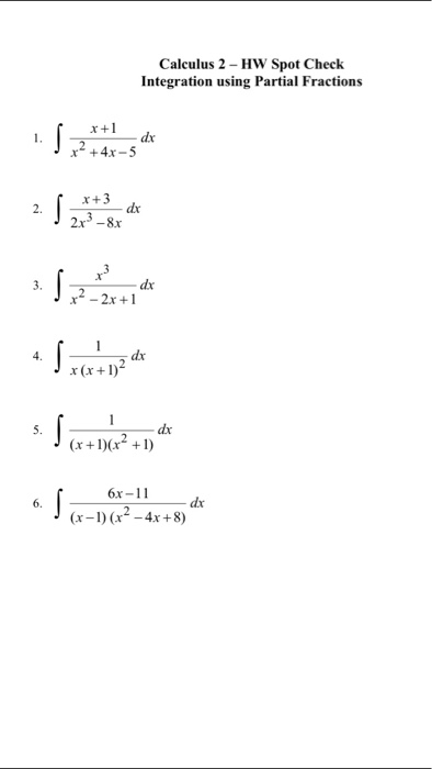 integral 1 5 4x x 2 dx