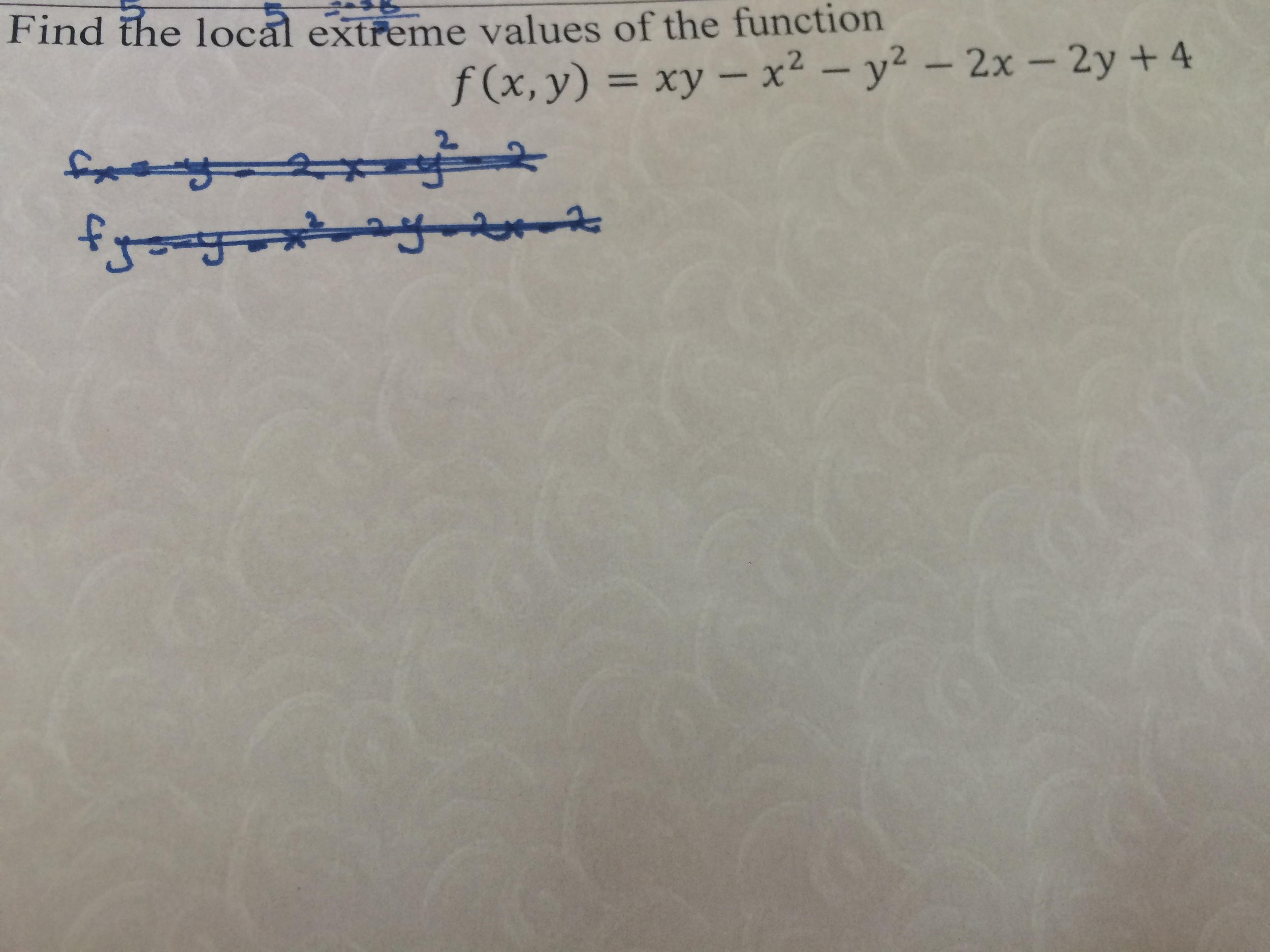 Solved Find The Local Extreme Value Of The Function F X Chegg Com