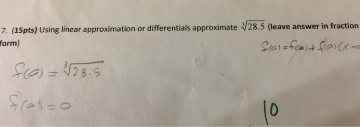 Approximation using differentials calculator image