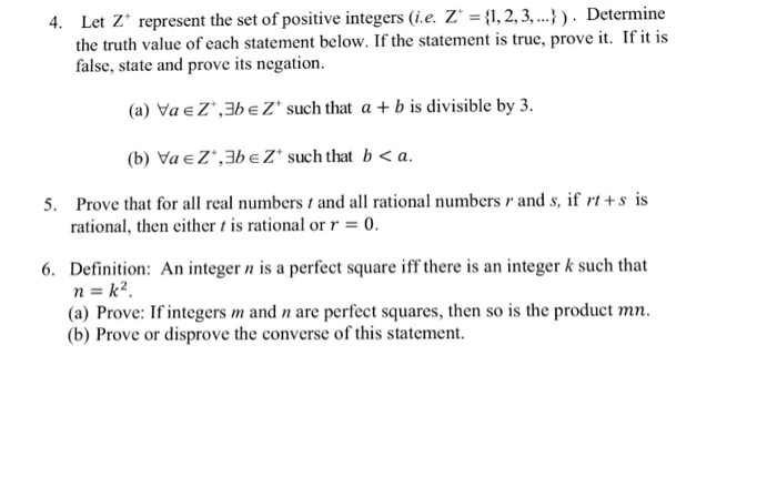 Solved How do you prove the following examples using