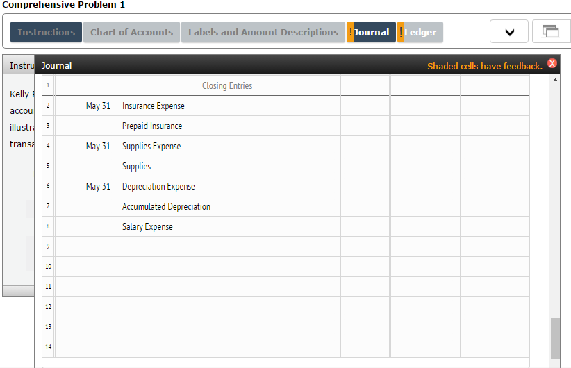 I M Having Trouble With My Adjusting And Closing Chegg 