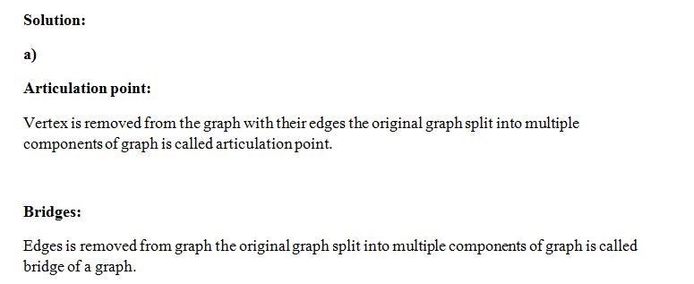 Question & Answer: Undirected Graphs Let G = (V, E) be an undirected graph, where V = {a, b, c, d, e, f} an..... 1
