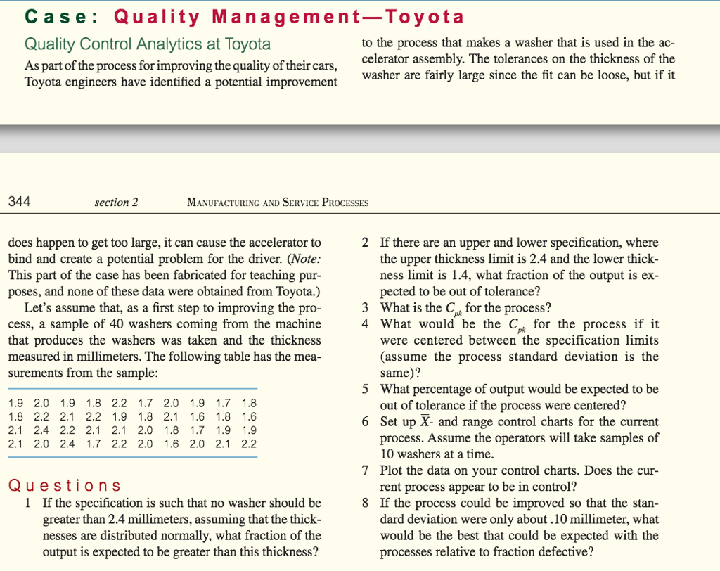 toyota quality management process