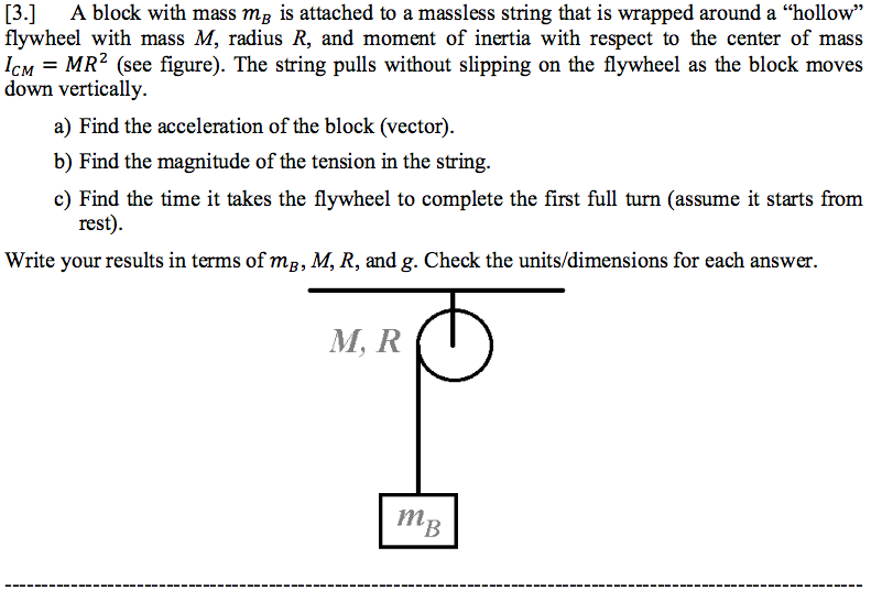 Three masses m, m, and mz are attached to a string as shown in the figure.  All three masses are held rest and then released. To keep m, rest, the  condition is