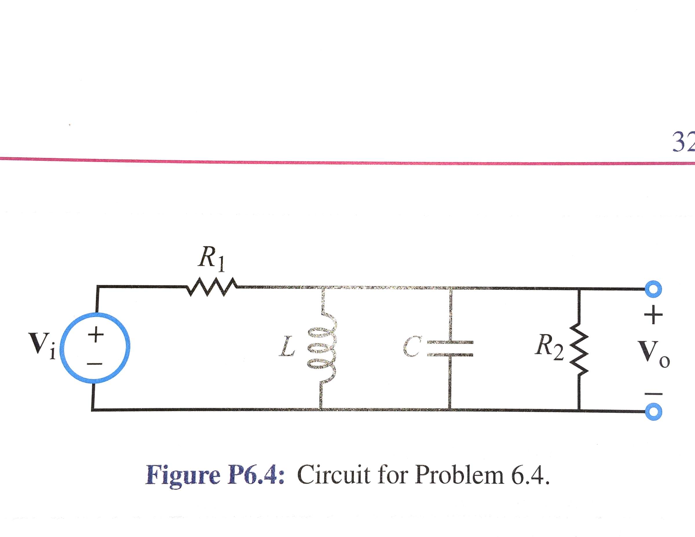 Solved For The Circuit Shown In Fig P6 4 Determine A T Chegg Com