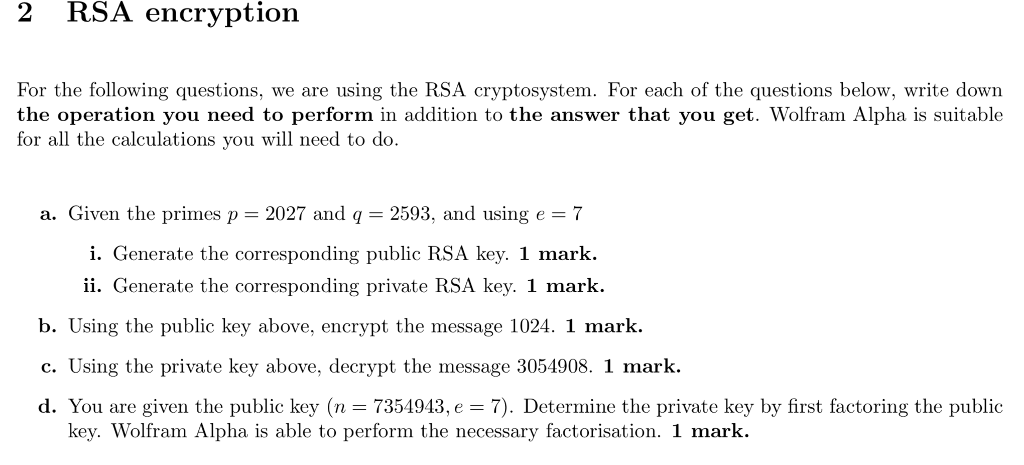 Generate public key from private rsa account