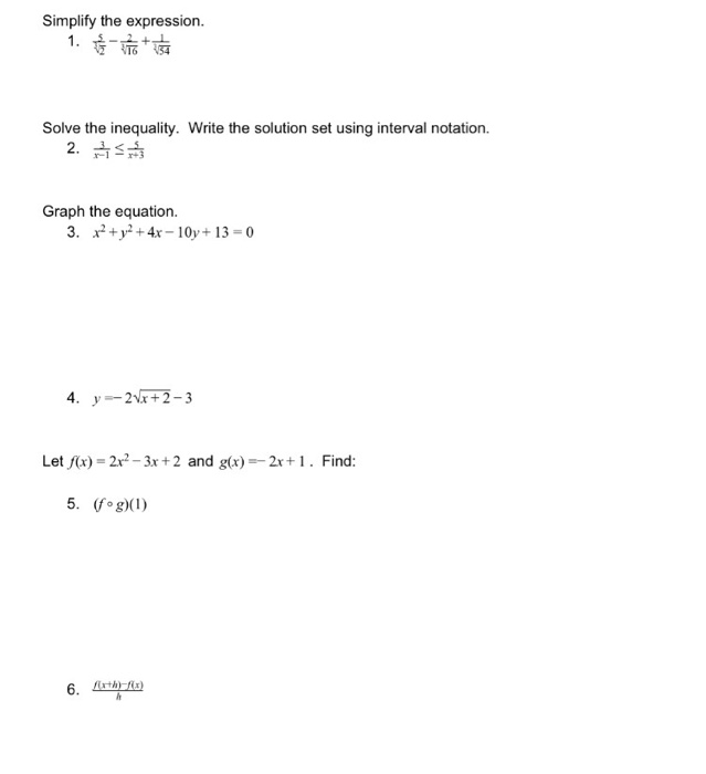 Solved Simplify The Expression 1 5 Root 2 2 3 Root 16 Chegg Com