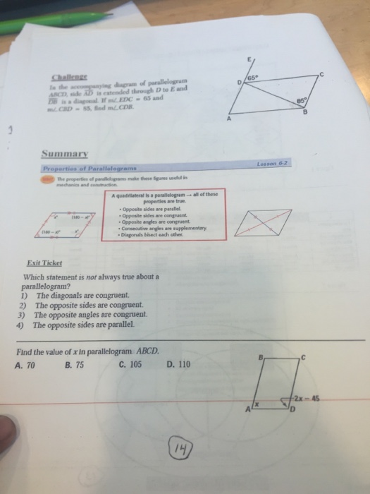 Solved Which Statement Is Not A Always True About A | Chegg.com