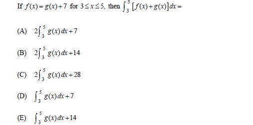 Solved If F X G X 7 For 3 Rs 5 Then J 3 X G X D Chegg Com