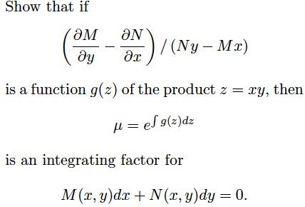 Solved Show That If Deltam Delta Y Delta N Delta X Chegg Com