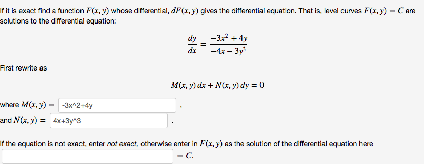 Solved 3 Points The Differential Equation Can Be Writte Chegg Com