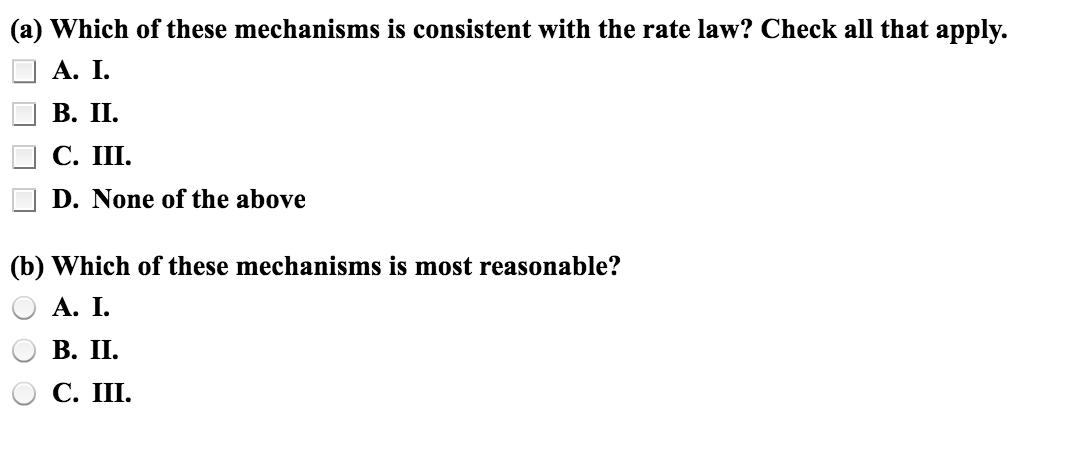 The Rate Law For 2 No G 02 G 2 No2 G Is Chegg Com