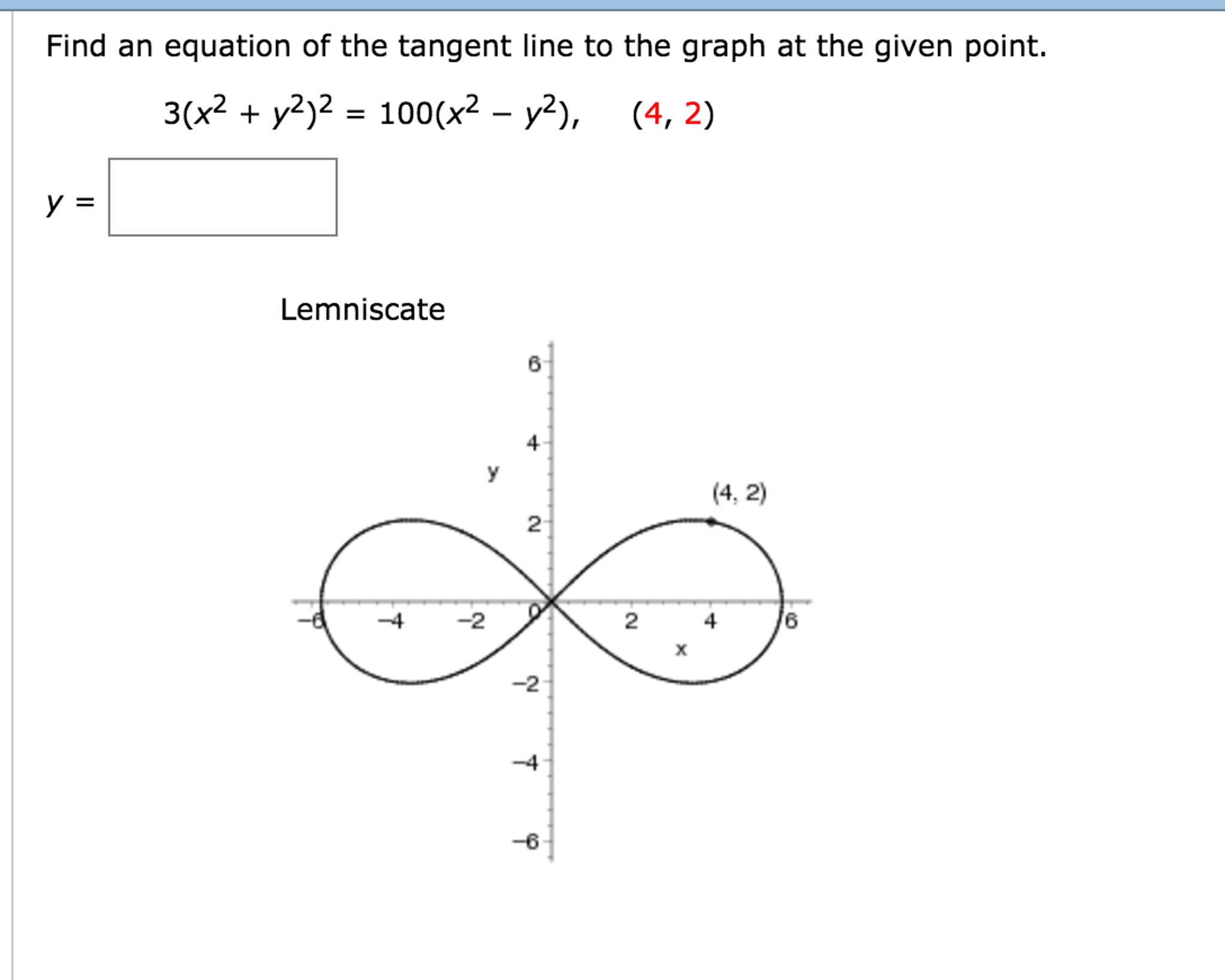 Solved Find An Equation Of The Tangent Line To The Graph Chegg Com