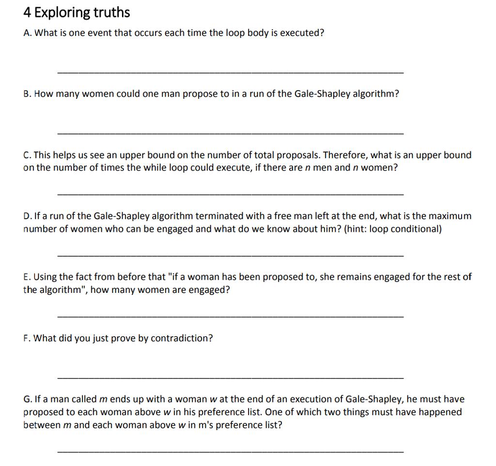 Gale shapley algorithm applications