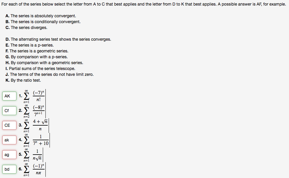 Solved 3 Ce Incorrect 4 Ak Incorrect 5 Ag Or Ae Chegg Com