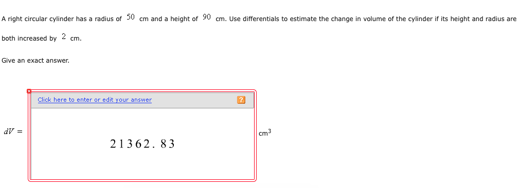 height change in cm